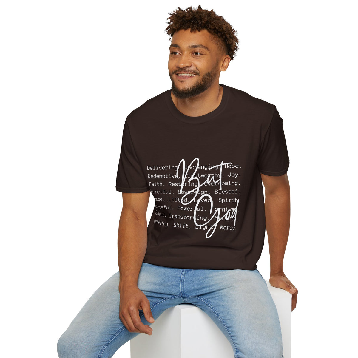 Christian Faith T-Shirt — Be God Good Words Graphic