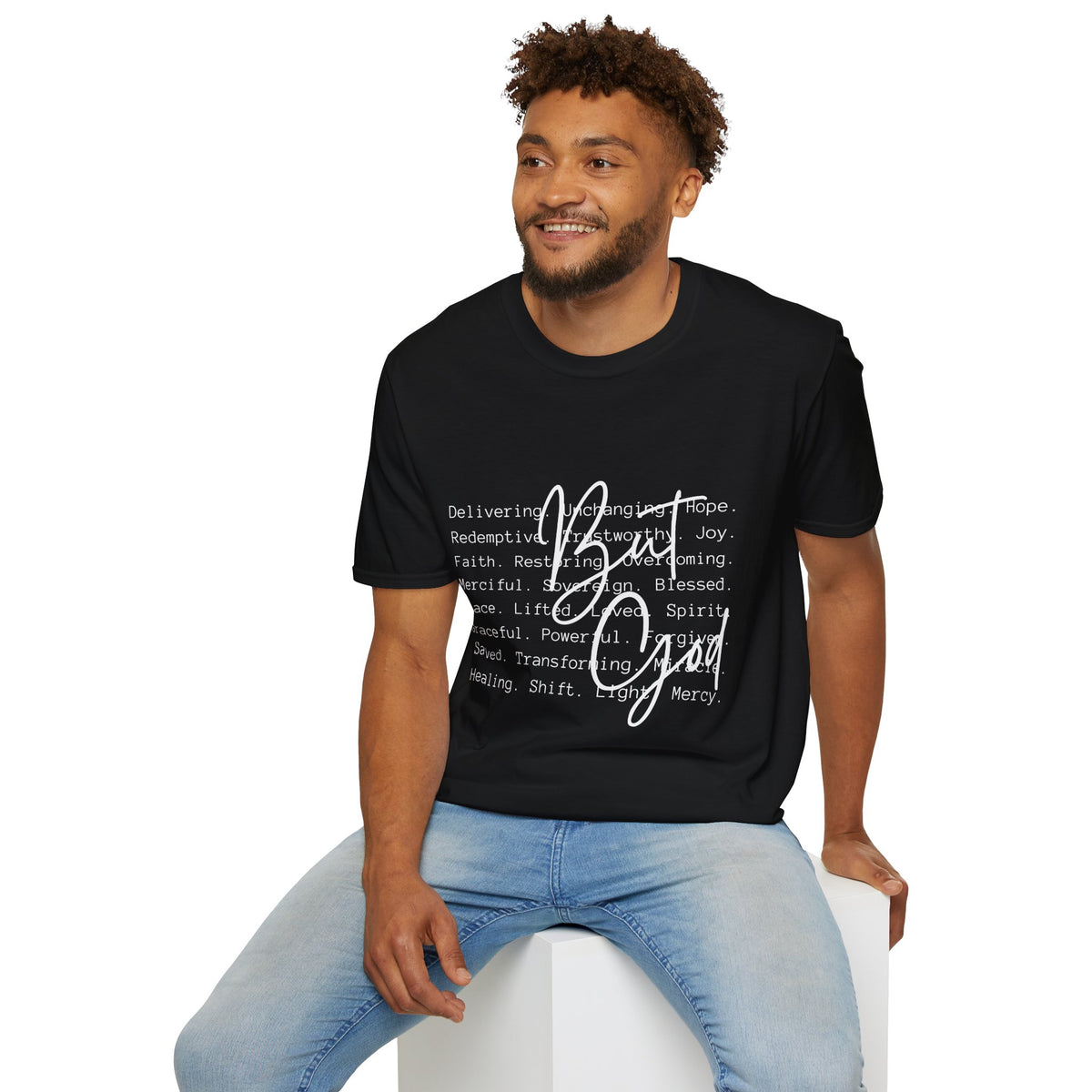 Christian Faith T-Shirt — Be God Good Words Graphic