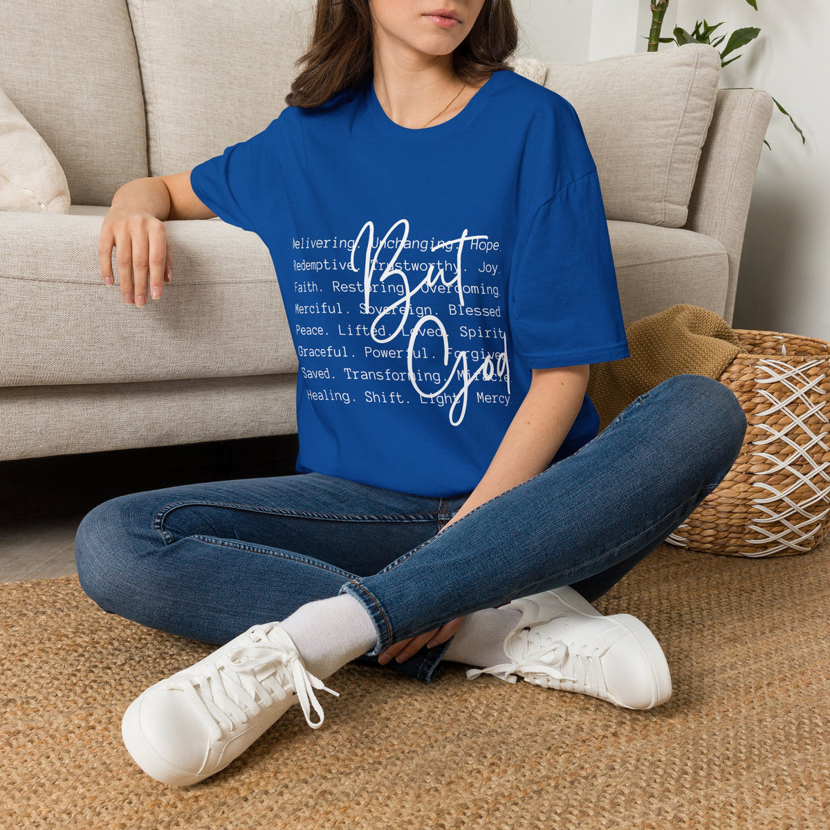 Christian Faith T-Shirt — Be God Good Words Graphic