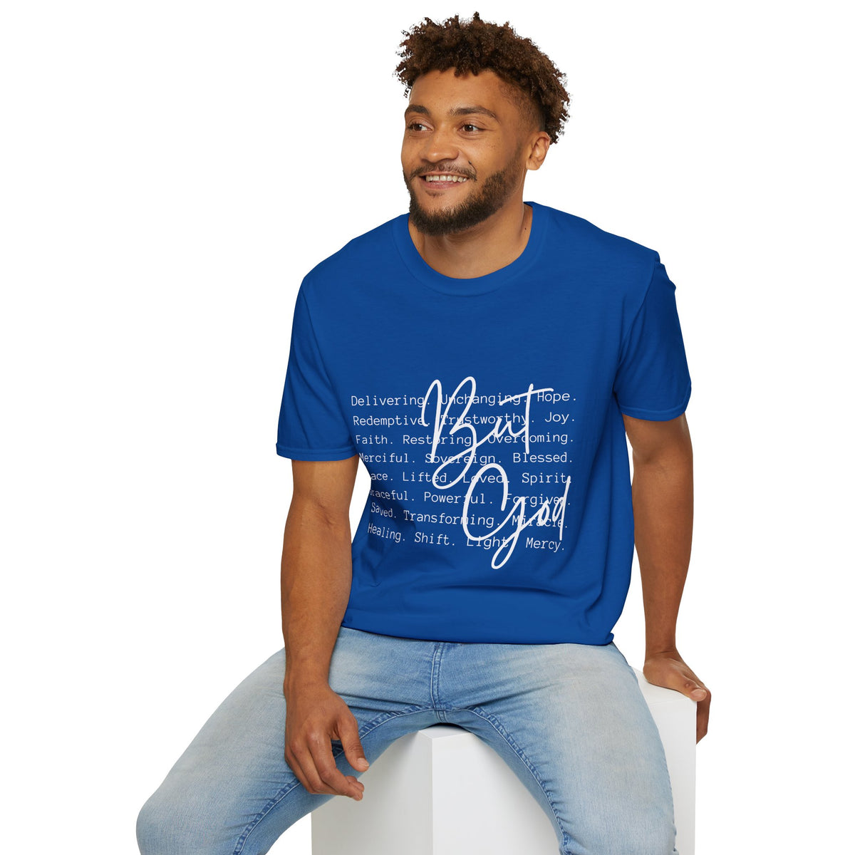 Christian Faith T-Shirt — Be God Good Words Graphic