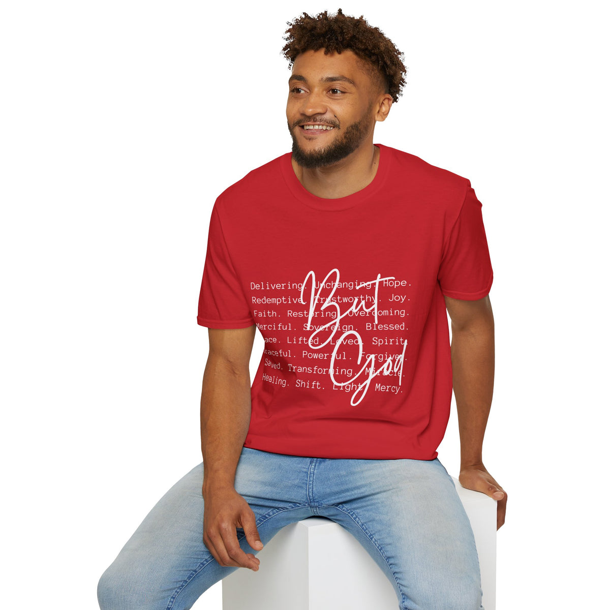 Christian Faith T-Shirt — Be God Good Words Graphic