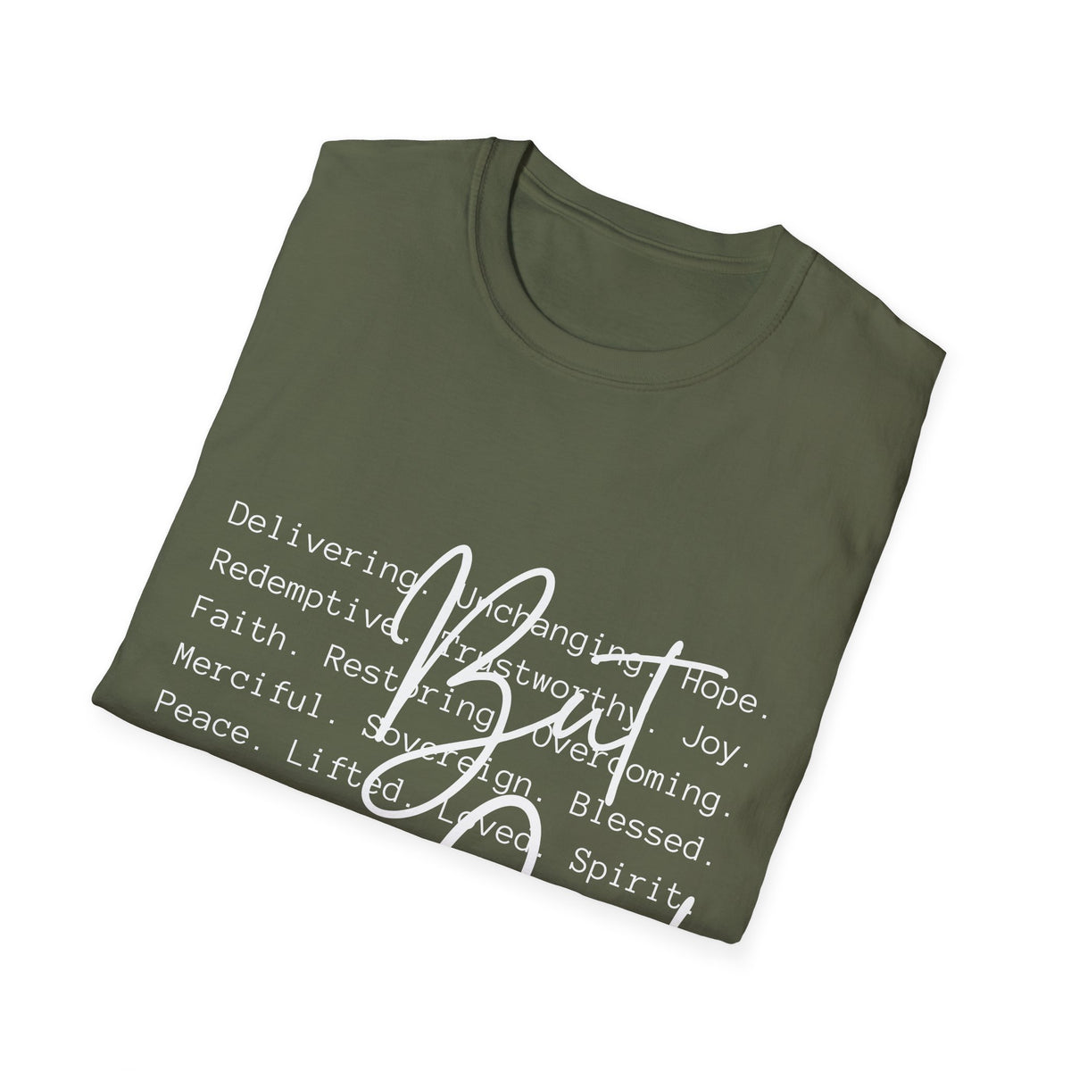 Christian Faith T-Shirt — Be God Good Words Graphic
