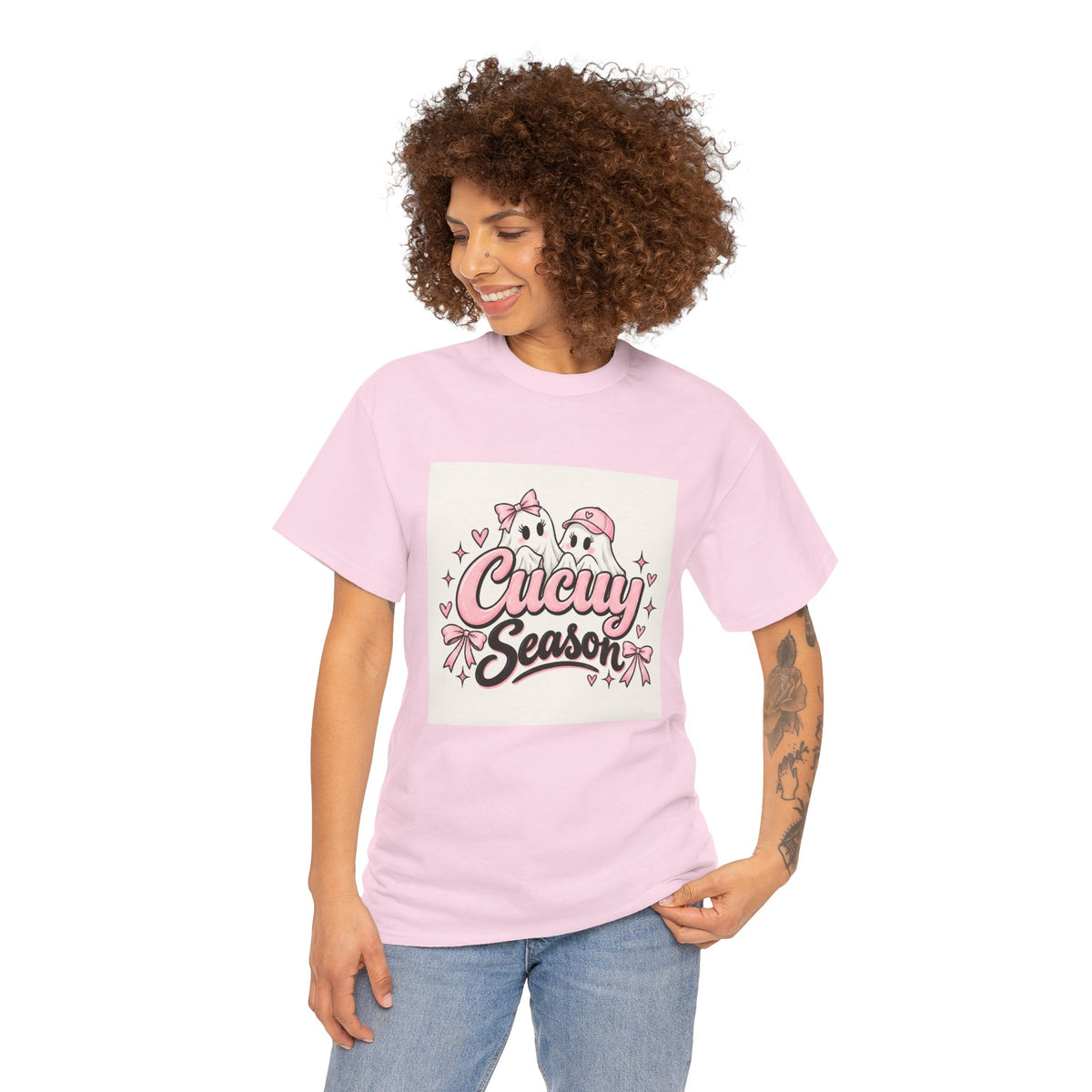 Cucuy Season Cute  Pink Tee