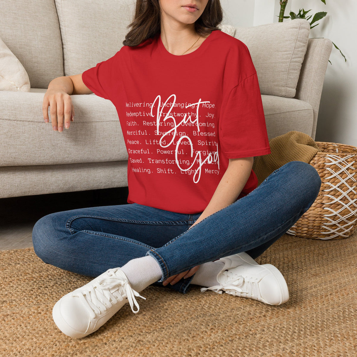 Christian Faith T-Shirt — Be God Good Words Graphic