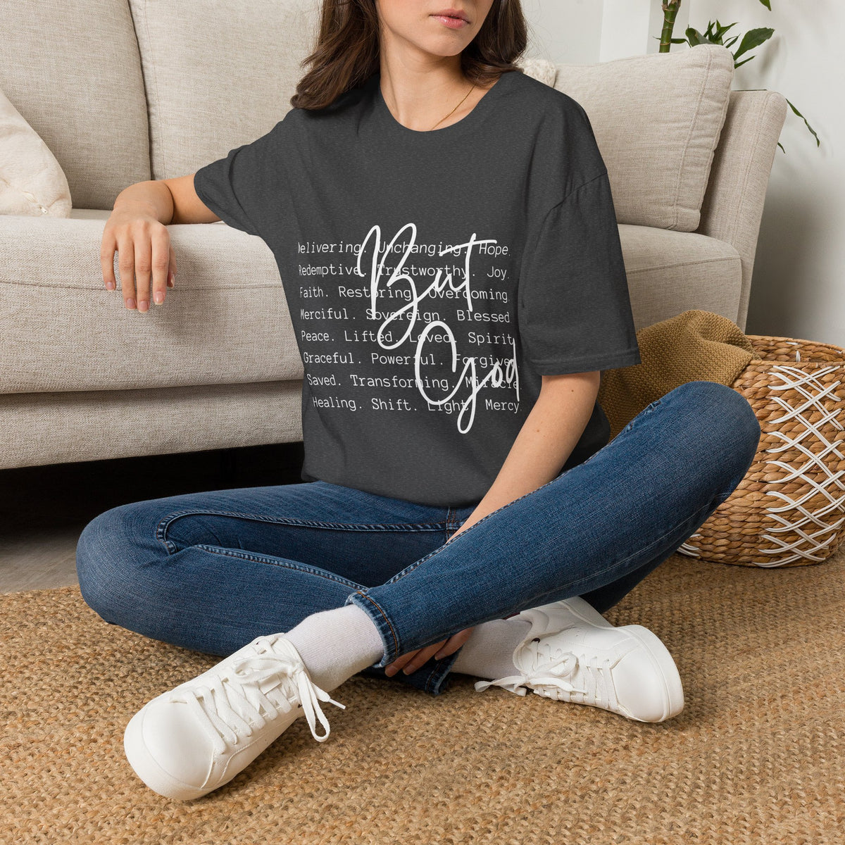 Christian Faith T-Shirt — Be God Good Words Graphic