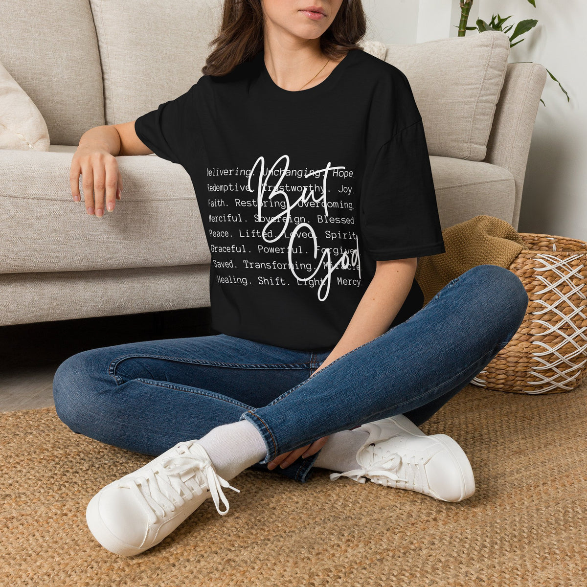 Christian Faith T-Shirt — Be God Good Words Graphic