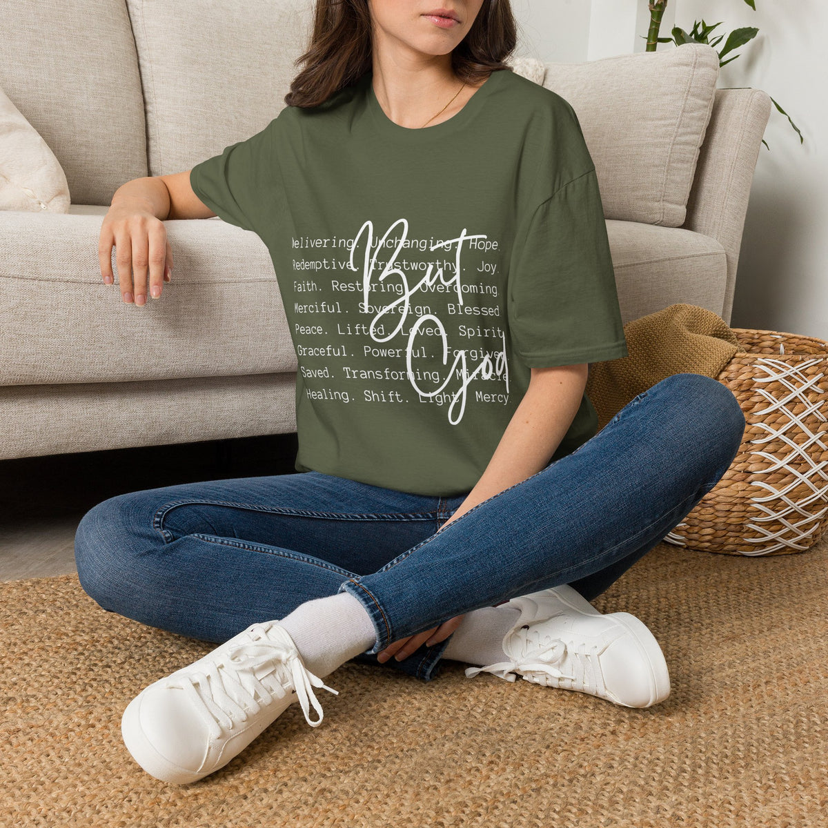 Christian Faith T-Shirt — Be God Good Words Graphic