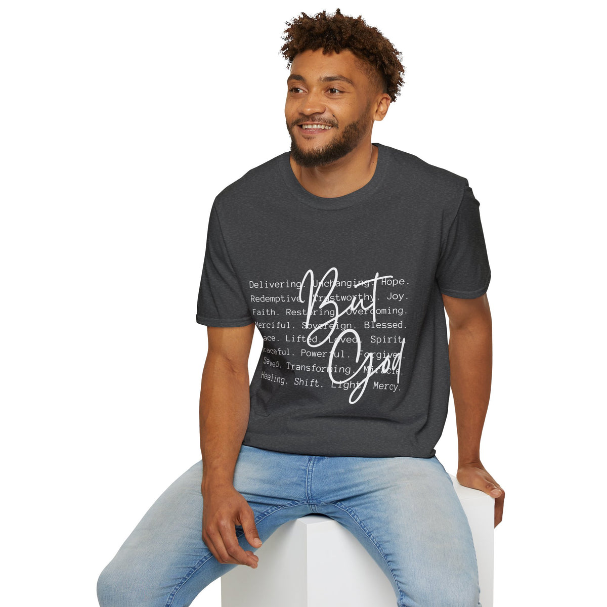 Christian Faith T-Shirt — Be God Good Words Graphic